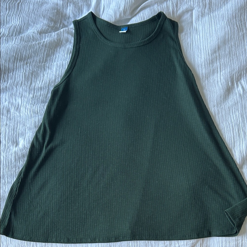 Old Navy Dark Green Tank Top